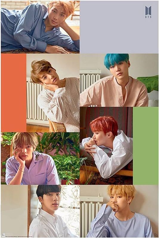 BTS (Bangtan Boys - Collage)