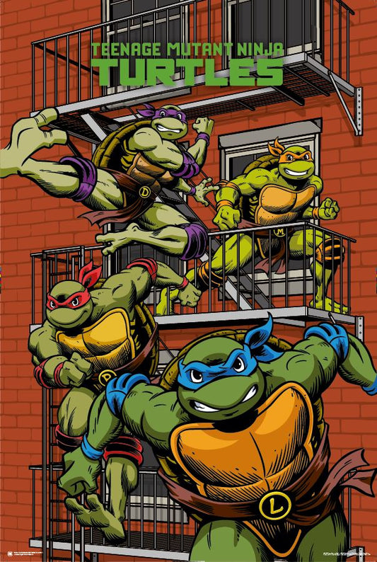 Teenage Mutant Ninja Turtles (Balcony)