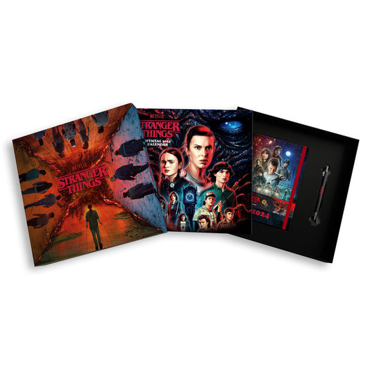 Stranger Things - 2024 Calendar/Diary/Pen Gift Box - Limited Edition