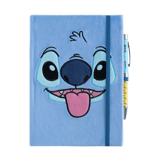 Disney Stitch Premium Notebook with Projector Light Pen, Dotted Notebook A5