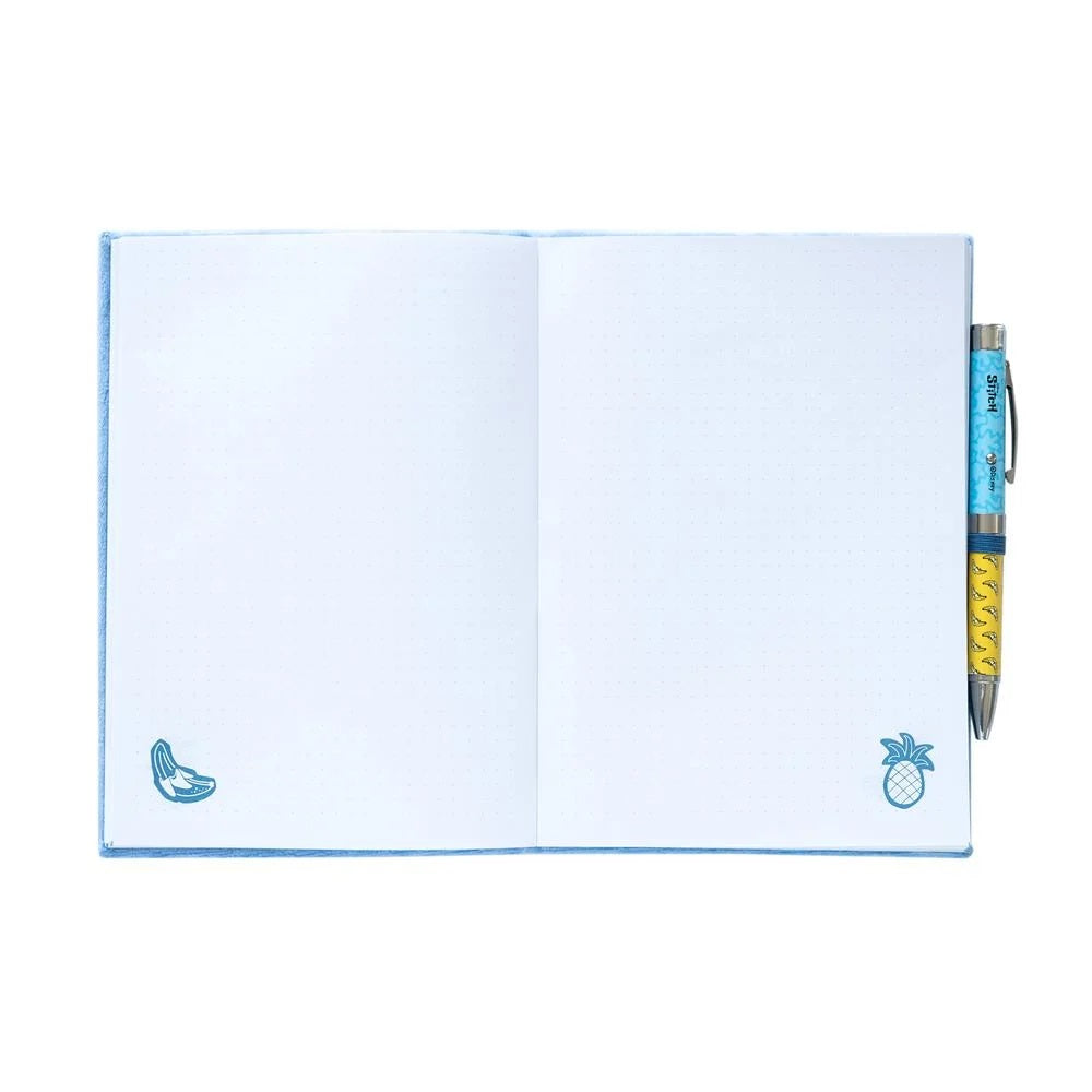 Disney Stitch Premium Notebook with Projector Light Pen, Dotted Notebook A5