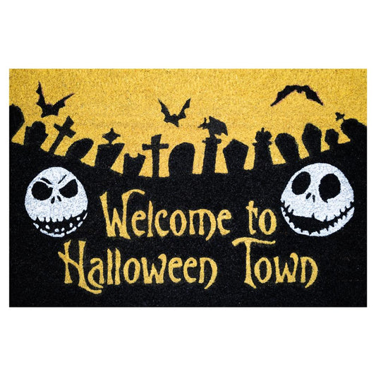 Nightmare Before Christmas (Halloween Town) Coir Doormat