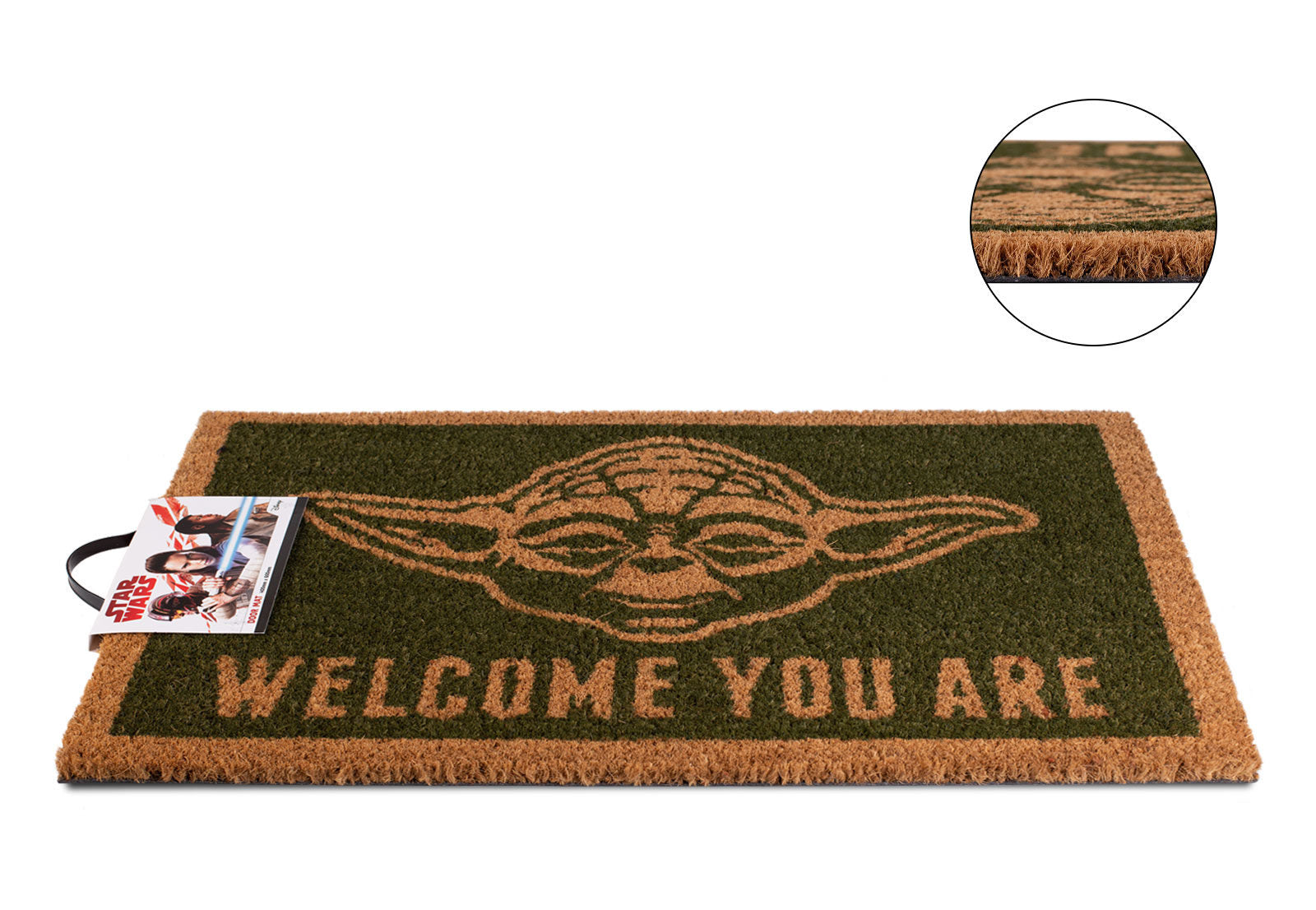 Star Wars: (Yoda - Welcome You Are) Coir Doormat