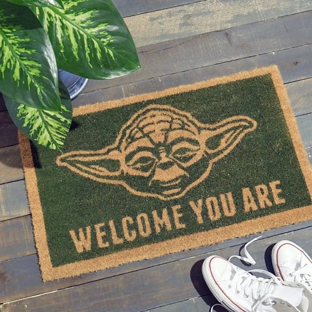 Star Wars: (Yoda - Welcome You Are) Coir Doormat