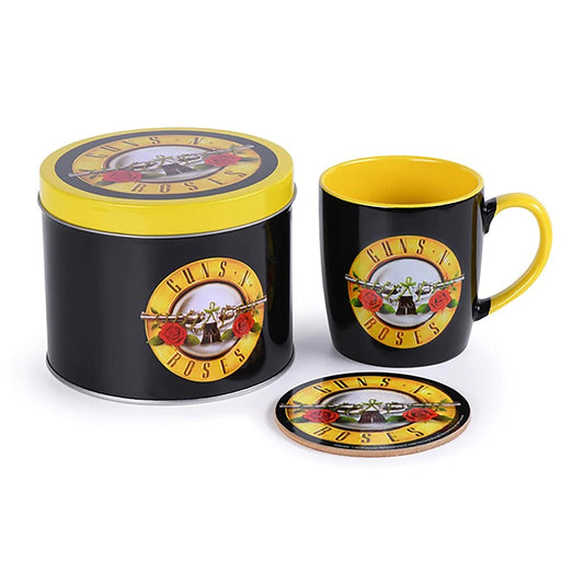 Guns N' Roses (Bullet Logo) Mug & Coaster in Gift Tin