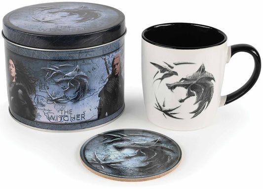 The Witcher (Taste of Steel) Mug & Coaster Tin Set