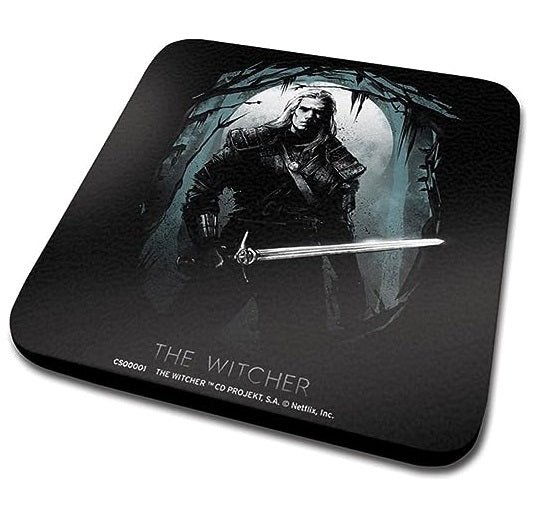 The Witcher (The Hunter) Mug, Coaster and Keychain Set