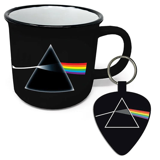 Pink Floyd (Dark Side of the Moon) Campfire Mug & Keychain Set