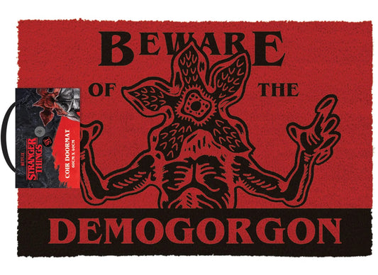 Stranger Things 4 (Beware Demogorgon) Coir Doormat