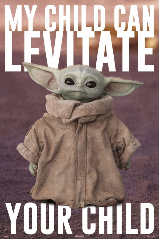 Star Wars: The Mandalorian (Yoda Levitate)