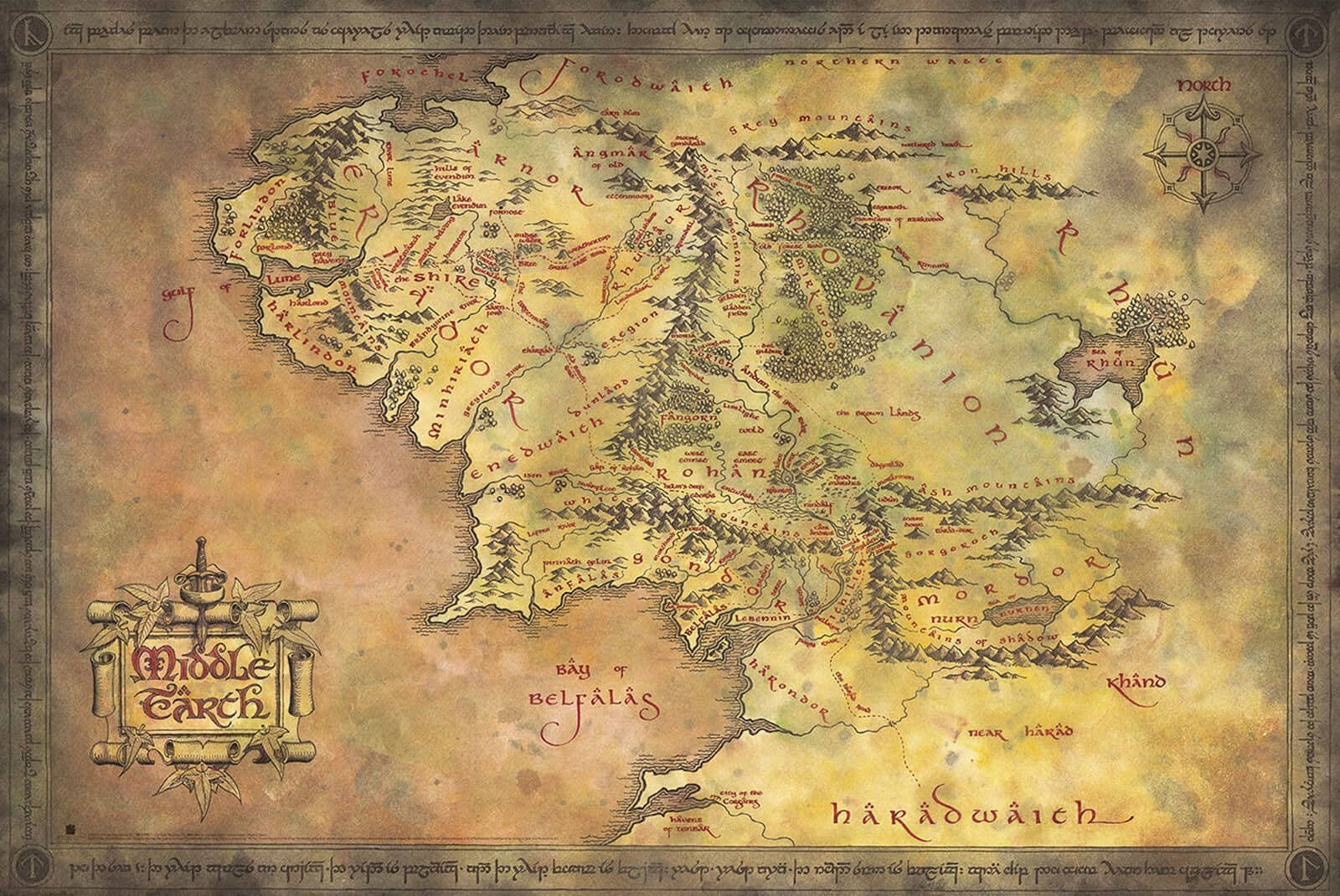 The Lord of the Rings (Map)