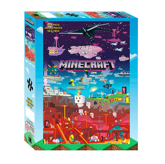 Minecraft (World Beyond) 1000 Piece Jigsaw Puzzle