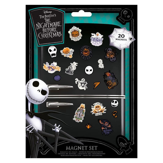 The Nightmare Before Christmas (Shadows) Magnet Set - 20 Magnets