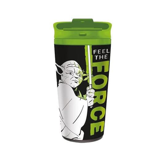 Star Wars (Yoda - Feel The Force) Travel Mug 450ml