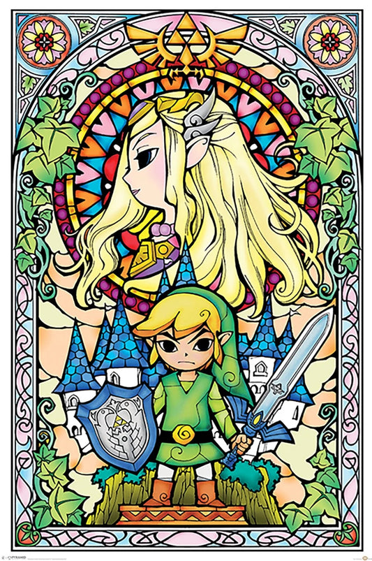 The Legend Of Zelda (Stained Glass)