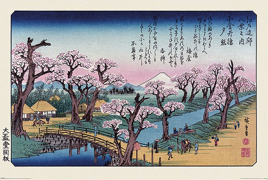 Hiroshige (Mount Fuji Koganei Bridge)