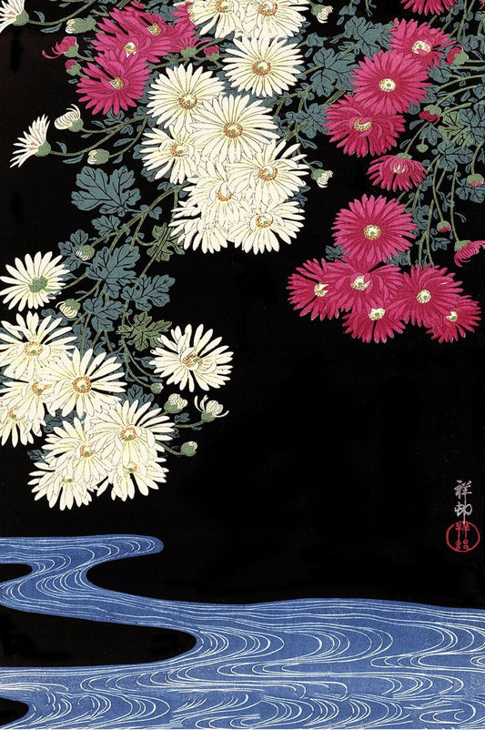 Ohara Koson (Chrysanthemum)