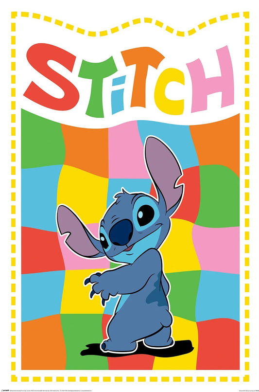 Disney: Stitch (Chequered Stitch)