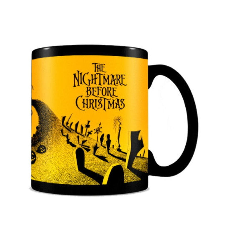 Nightmare Before Christmas (Graveyard Scene) Heat Changing Mug 315ml