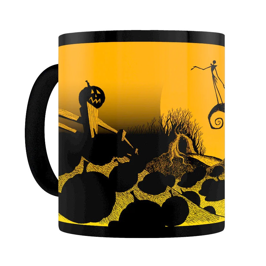 Nightmare Before Christmas (Graveyard Scene) Heat Changing Mug 315ml