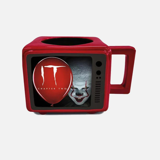 IT (Tasty, Tasty, Beautiful Fear) Retro TV Heat Changing Mug 500ml