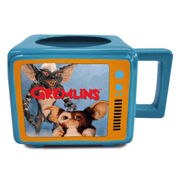 Gremlins (Three Rules) Retro TV Heat Changing Mug 500ml