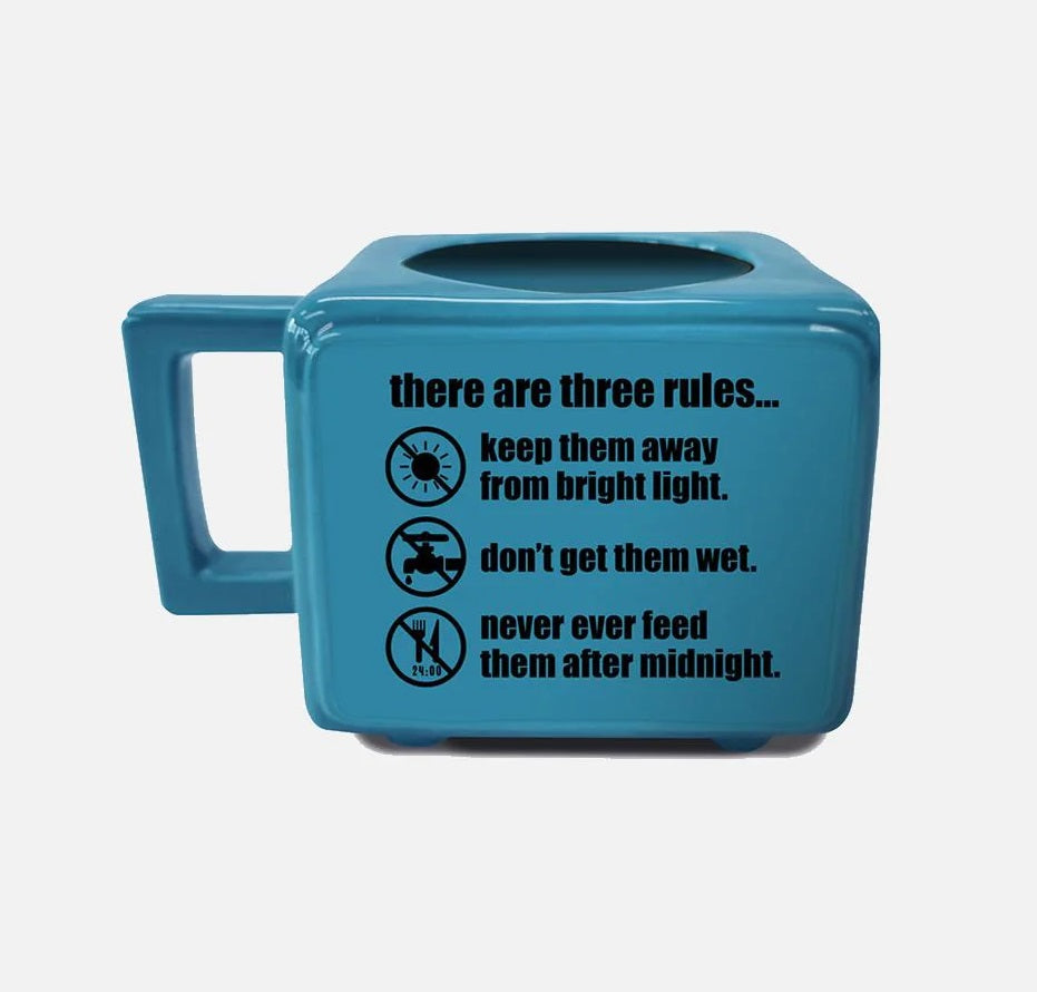 Gremlins (Three Rules) Retro TV Heat Changing Mug 500ml