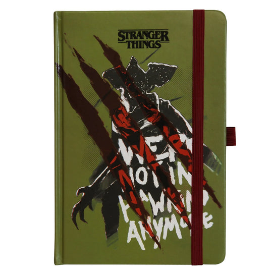 Stranger Things 4 (Not In Hawkins) Premium A5 Notebook