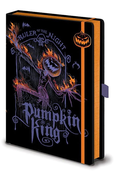 The Nightmare Before Christmas (Pumpkin King) Premium A5 Notebook