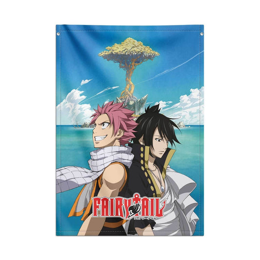 Fairy Tail - Fabric Flag Poster - Wall Scroll (70 x 100cm)