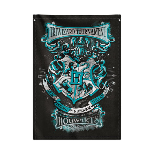 Harry Potter (Hogwarts) Fabric Flag Poster - Wall Scroll (70 x 100cm)