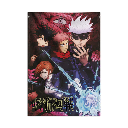 Jujutsu Kaisen - Fabric Flag Poster - Wall Scroll (70 x 100cm)